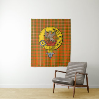 Heualte Tartan-Clan-Abzeichen-Tapisserie Wandteppich