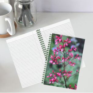 Heuchera Coral Bells Floral Notizbuch