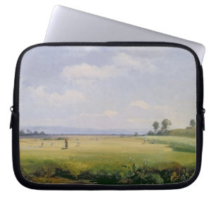 Heuernte, 1838 (Öl auf Leinwand) Laptopschutzhülle