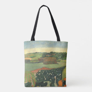 Heuhaufen in der Bretagne von Paul Gauguin, Vintag Tasche
