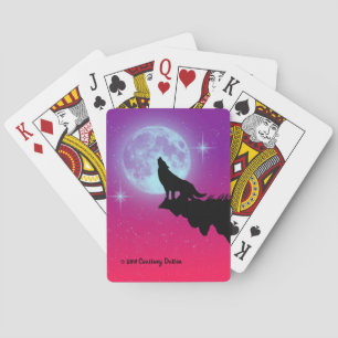 Heulen am Mond Spielkarten