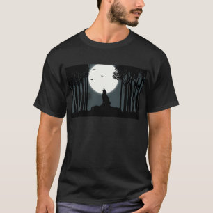 Heulen am Mond T-Shirt