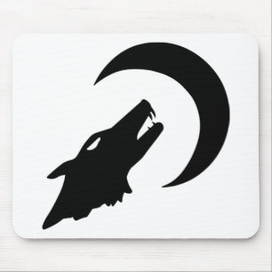 Heulender Wolf Mousepad