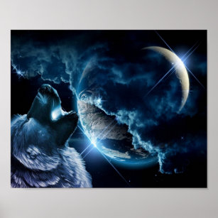 Coole Wolfe Poster Zazzle Ch