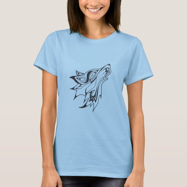 Heulenkojote T-Shirt (Vorderseite)