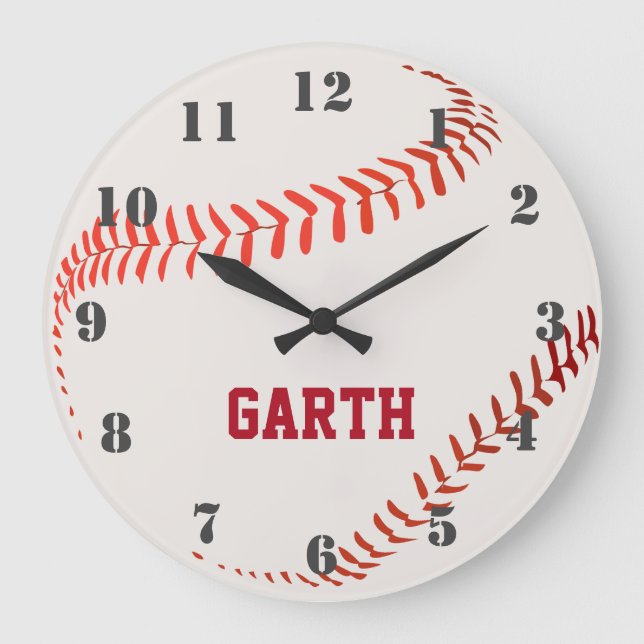 Heure De Grande Horloge Du Baseball (Recto)