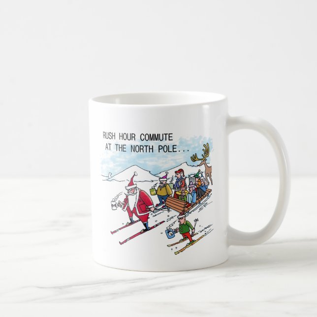 Heure de pointe du Pôle Nord Tasse à gauche (Droite)