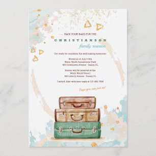 Heure de voyager invitation de la Réunion