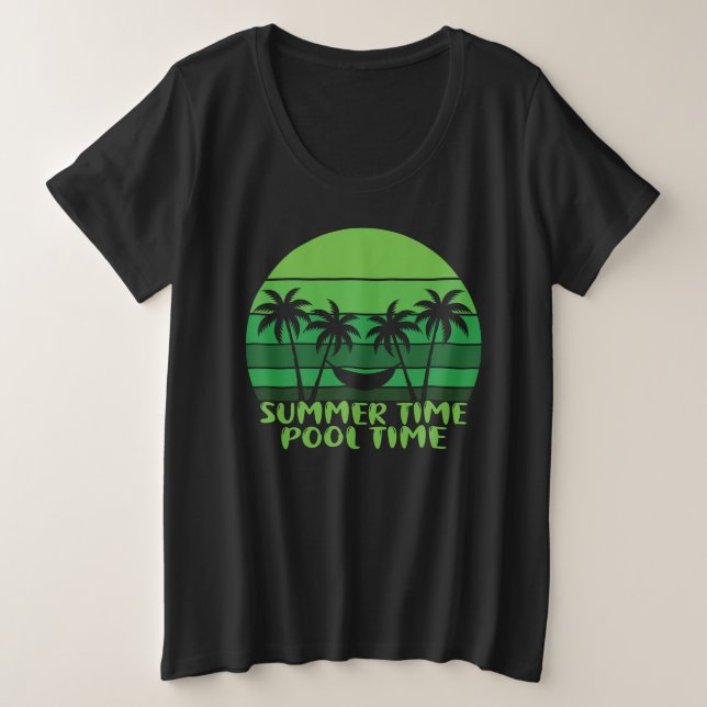 HEURE D'ÉTÉ PISCINE. (Design devant)