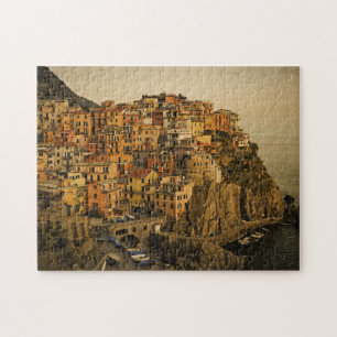 Heure d'or à Manarola - Cinque Terre Puzzle