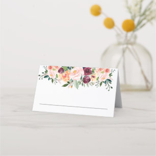 Heure du thé Nom Cartes de place