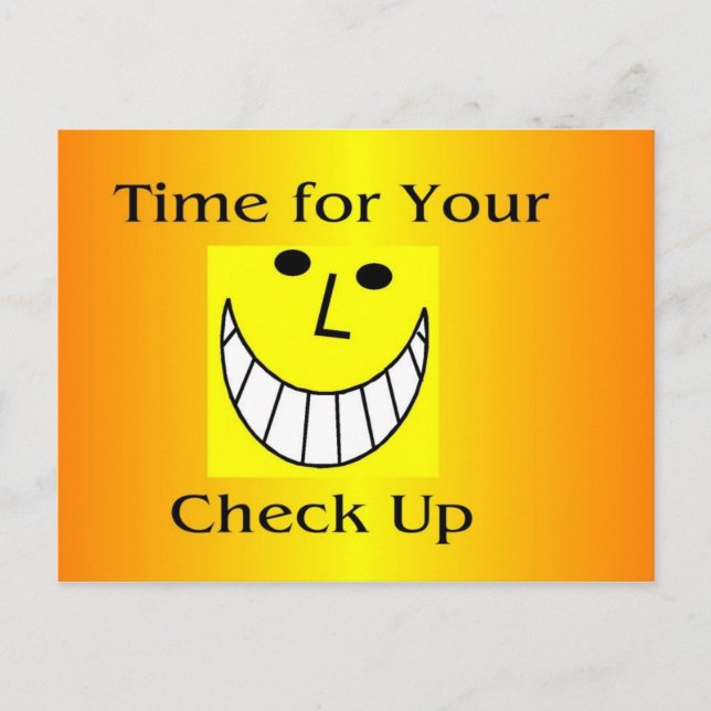 Heure pour votre carte postale d'archivage (Devant)