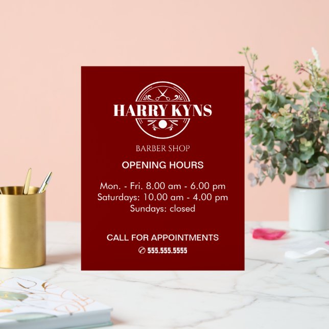 Heures d'ouverture du magasin de barrettes personn (Mariage)