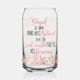 Heureuse Est-Elle Pink Bible Verse