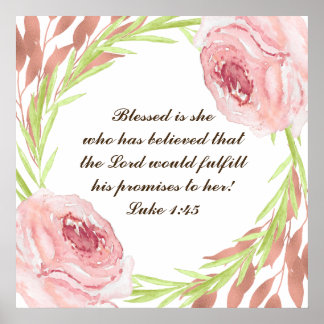 "Heureuse est-elle..." Poster avec Rosie Wreath