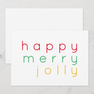 HEUREUSE JOLLY JOLLY 5x7 Carte plate