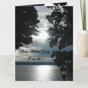 HEUREUSE MÈRE DAY Carte FEMME