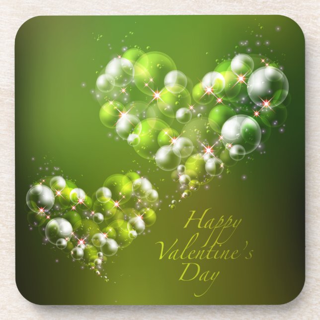 Heureuse Sainte-Valentin 19 Dessous de verre (Devant)