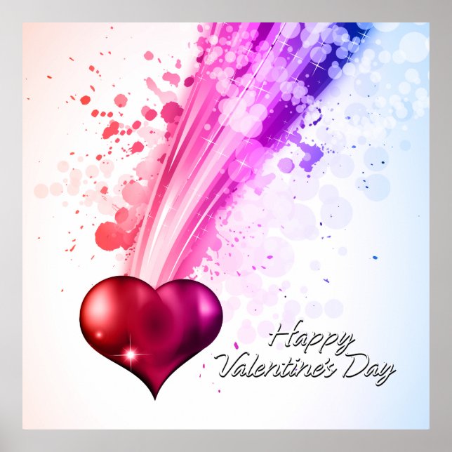 Heureuse Sainte-Valentin 6 Poster (Devant)