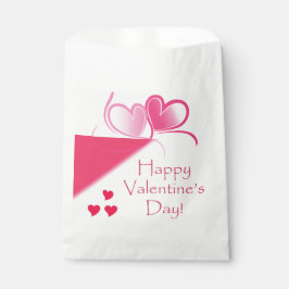 Heureuse Sainte-Valentin Favoriser Sacs Parti Rose