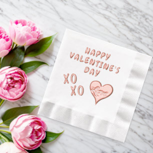 Heureuse Sainte-Valentin Heart Kiss Hug