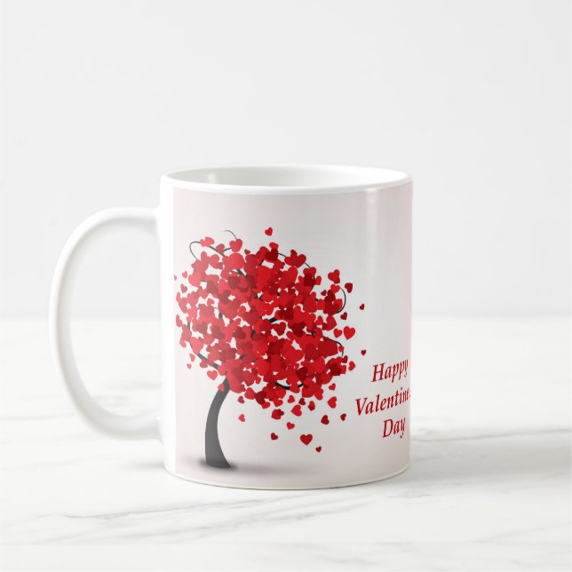 Heureuse Sainte-Valentin Mug (Gauche)