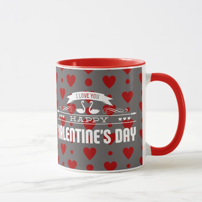 Heureuse Sainte-Valentin Mug (Droite)