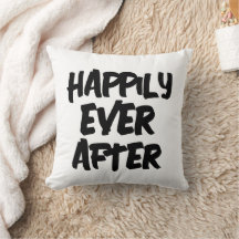 HEUREUSEMENT JAMAIS APRÈS MARIAGE CADEAU COUSSIN