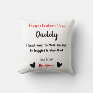 Heureux Amour Fête des pères Du Coussin Bump