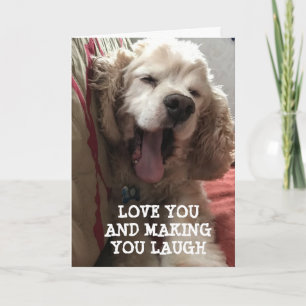 HEUREUX *ANNIVERSAIRE* À LA CARTE "L'AMOUR DE MA V