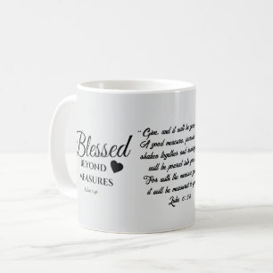 Heureux au-delà des mesures Mug