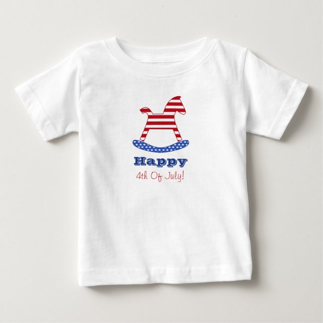 Heureux badine 4 juillet le T-shirt (Devant)