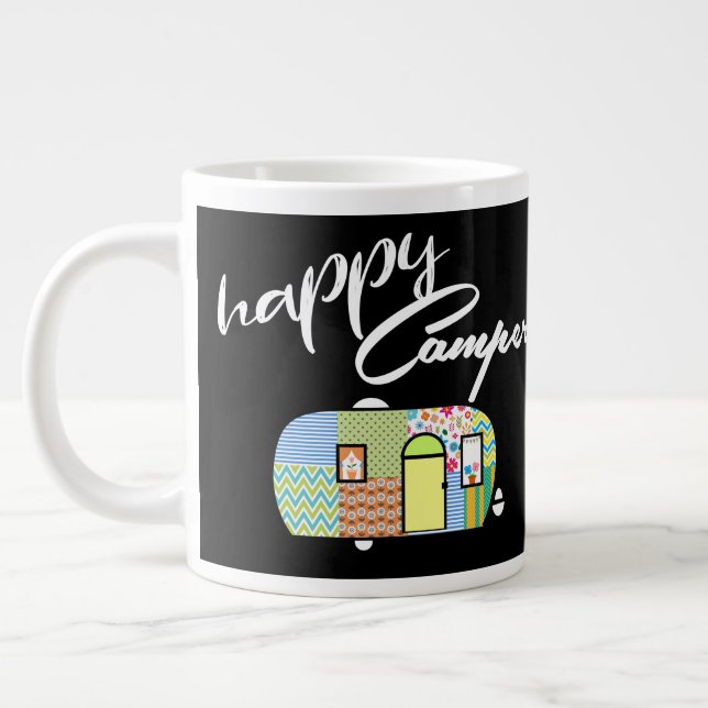 Heureux Camper Mugs (Gauche)