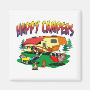 ***HEUREUX CAMPER'S*** MAGNET