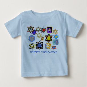 HEUREUX CHANUKKAH BABY TEE - SHIRTS - HAUTS JOURS 