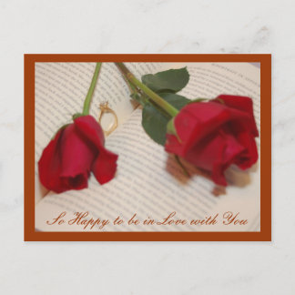 Heureux d'être en carte postale aimée