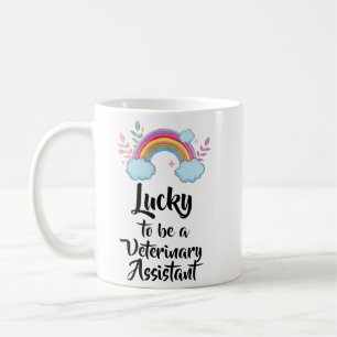 Heureux D'Être Une Mug Adjointe Vétérinaire