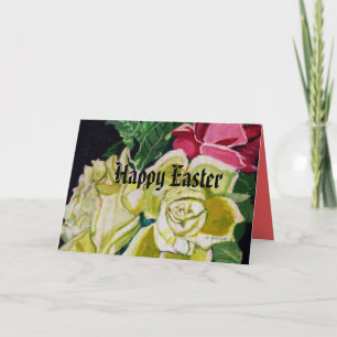 HEUREUX EASTER FLOWER BOUQUET carte