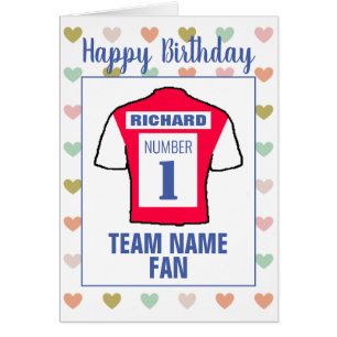 Heureux Fan De Football Anniversaire