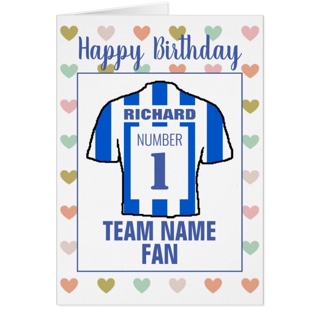 Heureux Fan De Football Anniversaire (Devant)