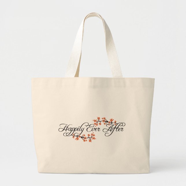 Heureux jamais après le sac Mariage d'Hibiscus tro (Devant)