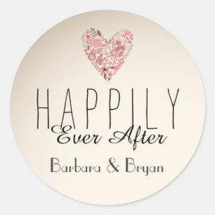 Heureux Jamais après Mariage Sticker