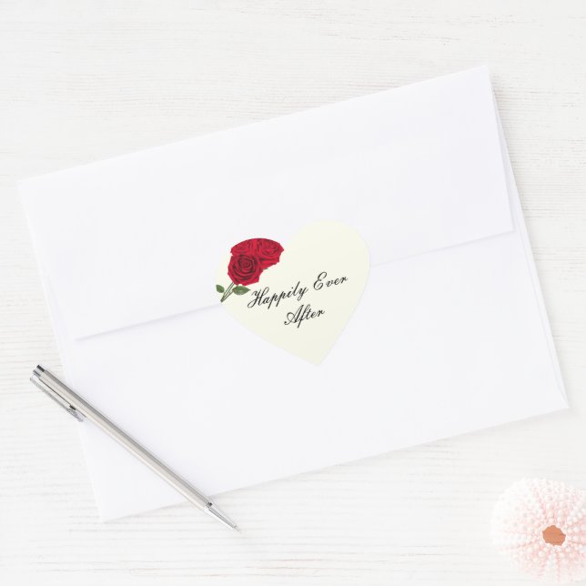 Heureux Jamais après Sticker (Enveloppe)