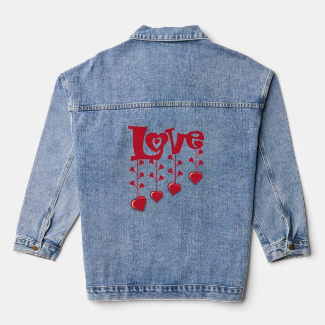 HEUREUX JOUR DE LA VALENTINE 2024 LOVE RED HEART (Verso)