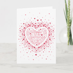 HEUREUX JOUR DE VALENTINE / Carte de Saint Valenti