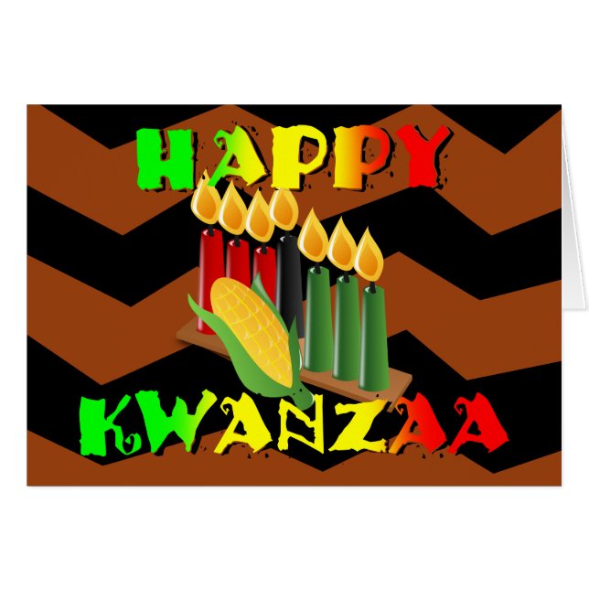 HEUREUX KWANZAA (Devant horizontal)