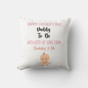 Heureux Papa Fête des pères D'Être Coussin