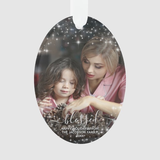 Heureux. Photo avec Festive Sparkles Christmas (devant)