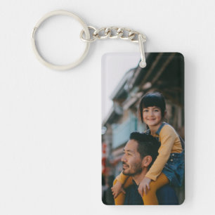 Heureux Porte - clé papa et fille