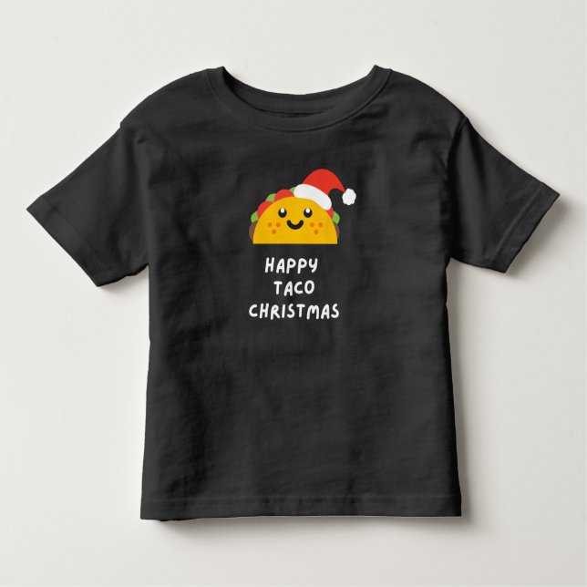 HEUREUX T-shirt TACO CHRISTMAS (Devant)